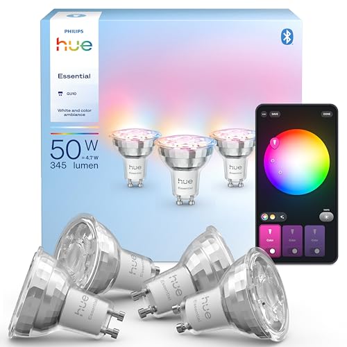 Produktbild: hue essential gu10 spot 4er pack, eventuell personalisiert