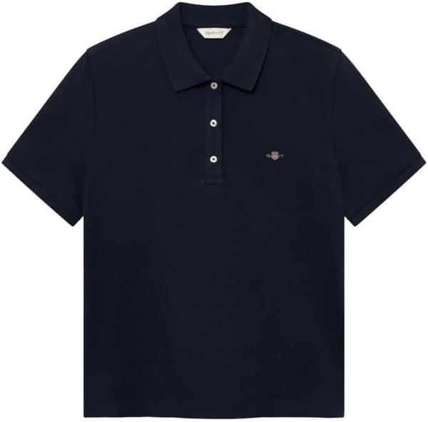 GANT Herren Pique Polo T-Shirt Reg Shield, Größe M