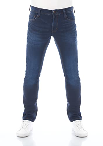 mustang jeans herren stretch tapered 34l blue denim 982 weite 40w