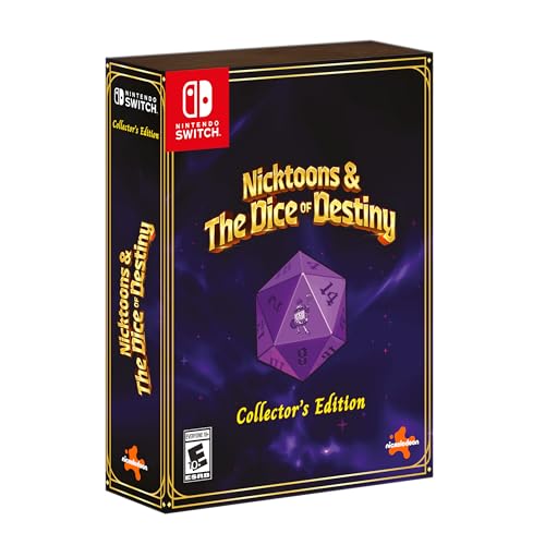 nicktoons: the dice of destiny, collectors edition - nintendo switch