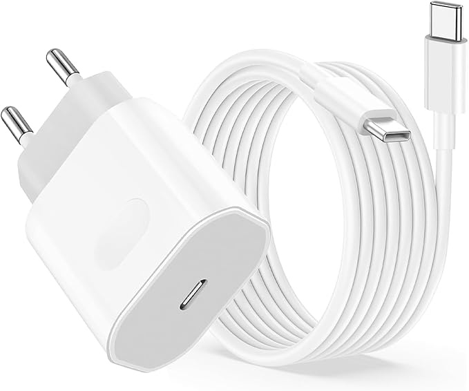 USB C Ladegerät für iPhone 17 mit Ladekabel