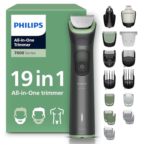 philips multigroom series 7000 barttrimmer und haarschneider 19-teilig