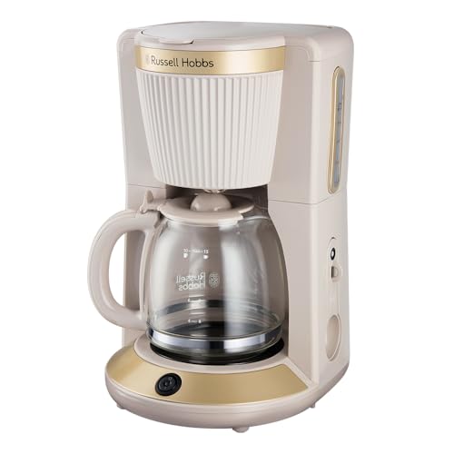russell hobbs filterkaffeemaschine bront stone 1,25l 1100w mit brühtechnologie
