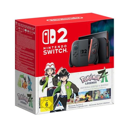 nintendo switch 2 mit pokmon-legenden: z-a für 471,56, neukunde 459,99