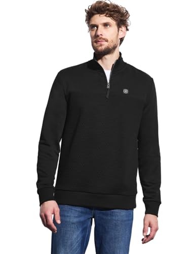 Troyer Strukturpullover Herren Street One MEN