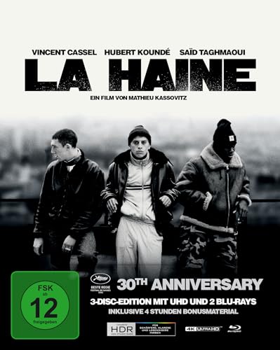 La Haine - Hass (Mediabook, 4K UHD + 2 Blu-rays) | Blu-ray | IMDb 7,4