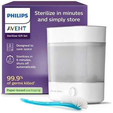 Philips Avent SCF291/30 Sterilisator Geschenkset für Kinder