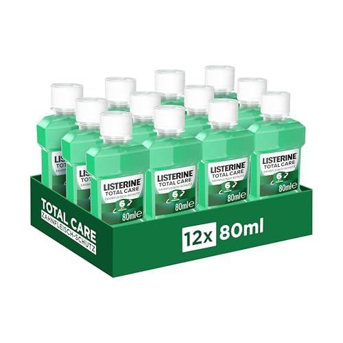LISTERINE Total Care Mundspülung Zahnfleisch-Schutz, 12 x 80ml