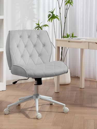 symino homeoffice stuhl ergonomisch, wippfunktion, höhenverstellbar, drehbar, grau