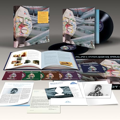 alan parsons project - i robot limited edition super deluxe box set 2lp 4cd blu-ray