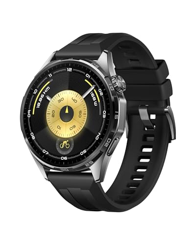 huawei watch gt 6 smartwatch mit gps, 1,47" amoled, 21 tage akku, 46 mm
