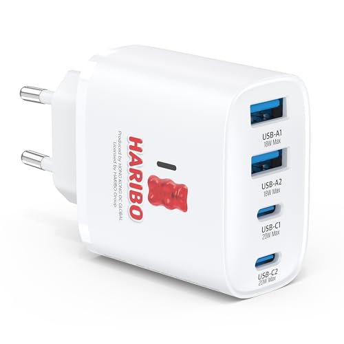 40W usb c netzteil haribo-design für smartphones und tablets