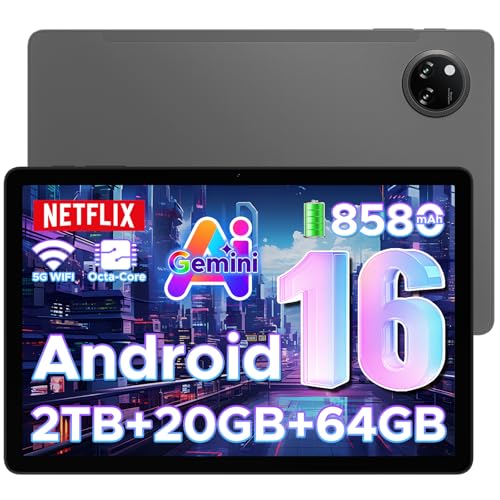 doogee tab a9+ tablet 11 zoll android, 20gb ram, 64gb rom, unisoc t7200, 8580mah