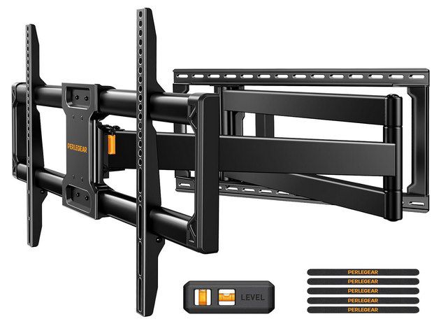 Produktbild: perlegear tv wandhalterung ausziehbar 1m bis 90 zoll 68kg für 59,99 euro