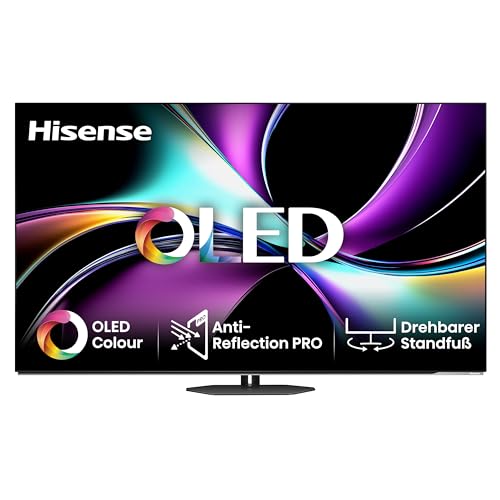 hisense 55a85q 55 zoll 4k uhd oled smart tv, 120hz, hdmi 2.1, game mode pro
