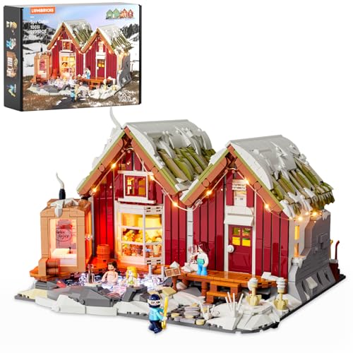 sauna hütte spa cabin lumibricks funwhole mit led-beleuchtung, 2.235 go-bricks