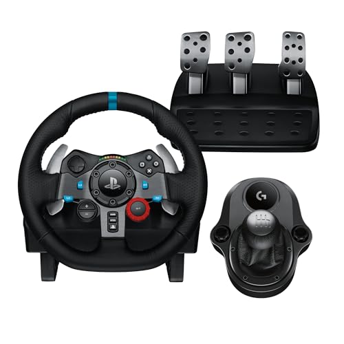 Produktbild: logitech g29 se rennlenkrad mit pedalen und force feedback  ps5, ps4, pc