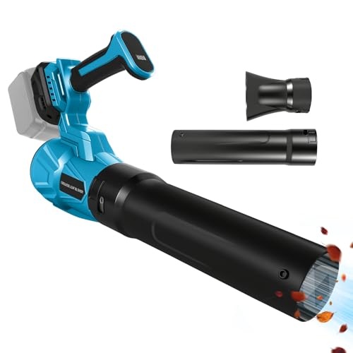 Akku Laubbläser Makita 18V, 360W, 5-Gang bis 46m/s, Laubgebläse Gartenpflege