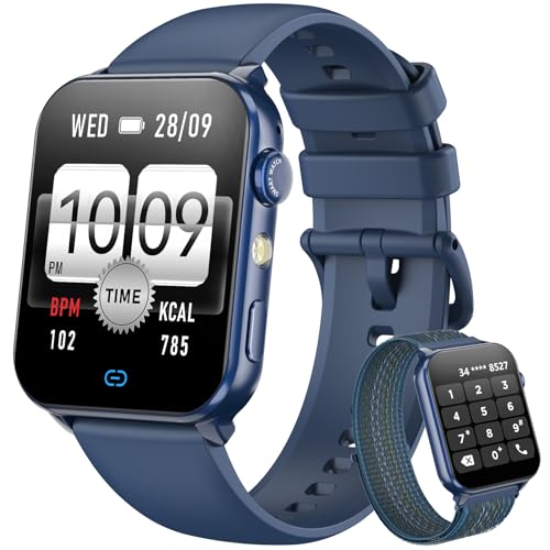 Blackview Smartwatch Herren Damen, Sportuhr mit Puls, Schlaf, Schritte, Bluetooth