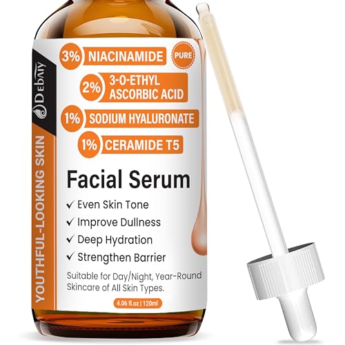 Vitamin C Gesichtsserum mit Niacinamid und Ceramiden  Anti-Aging 120 ml