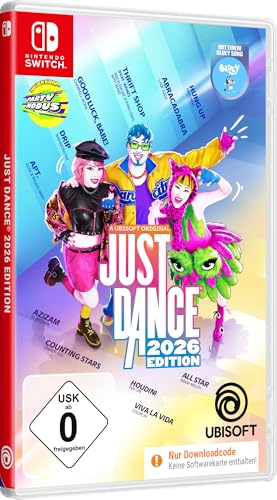 just dance 2026 für nintendo switch 1 & 2, prime, müller