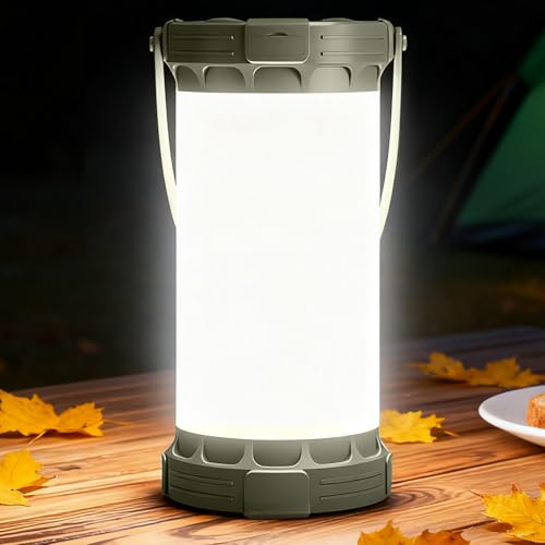Campinglampe 250lm 5000mAh 5 Stufen 3 Farben 300g USB-C