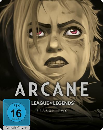 arcane - league of legends: staffel 2, limitiertes steelbook, 3 4k ultra hd