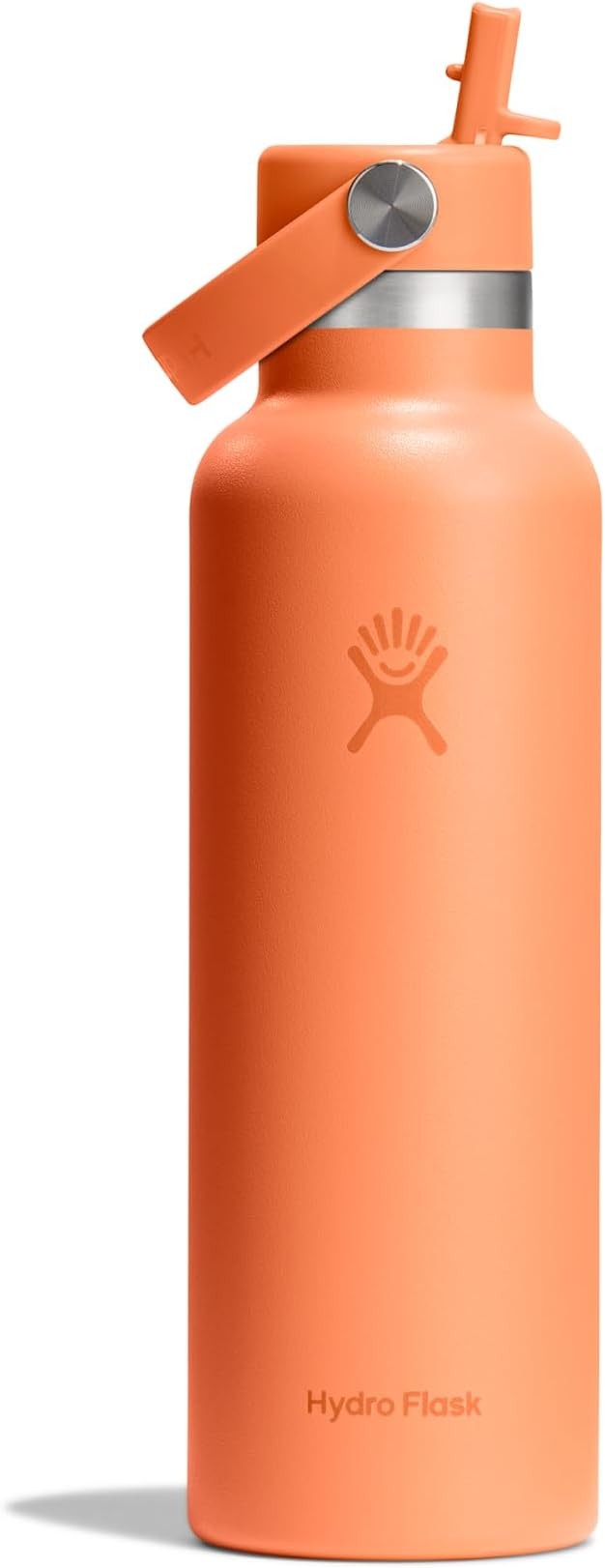 Hydro Flask 621 ml Edelstahl Trinkflasche mit Flex Strohalmdeckel