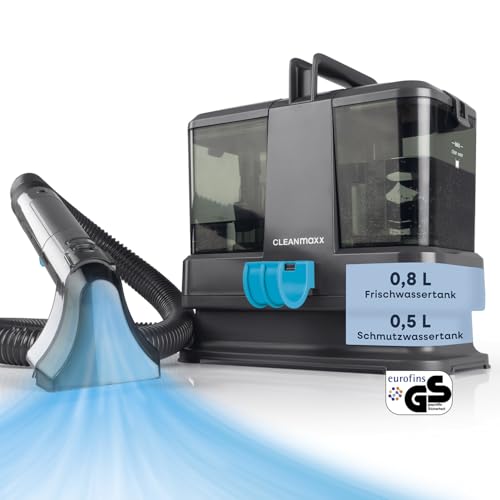 polster- und teppichreiniger CLEANmaxx 3-in-1 waschsauger mit doppeltank-system