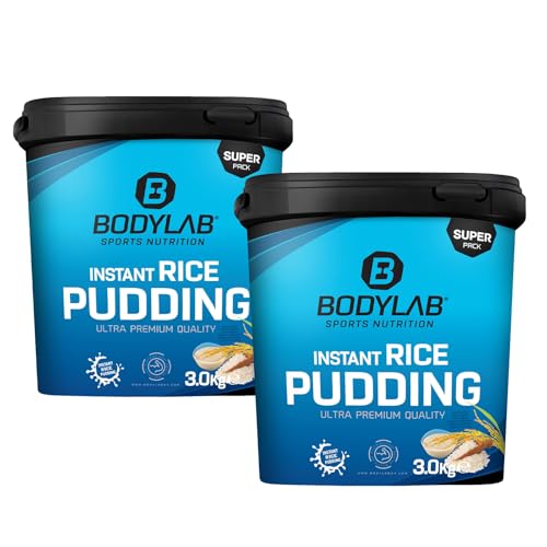bodylab reisbrei 2x3kg 5,09/kg glutenfrei, als snack oder dessert