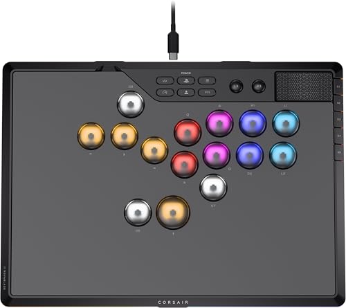 Corsair Novablade Pro Wireless Hall-Effect-Controller, 2,4 GHz/BT, PS5/PS4/PC