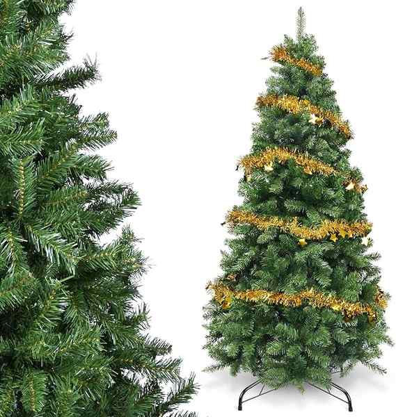 YEAUPE PRO Weihnachtsbaum 150 cm grün PVC 3-teilig