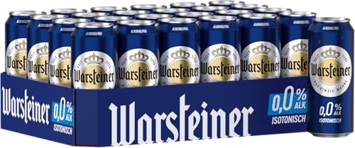 Produktbild: Warsteiner Pilsener alkoholfrei 0,0%, 24 x 0,5 l Dosenbier EINWEG