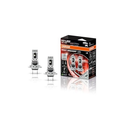 OSRAM NIGHT BREAKER LED H7 450, LED-Fernlicht, 450% Helligkeit, 6000K