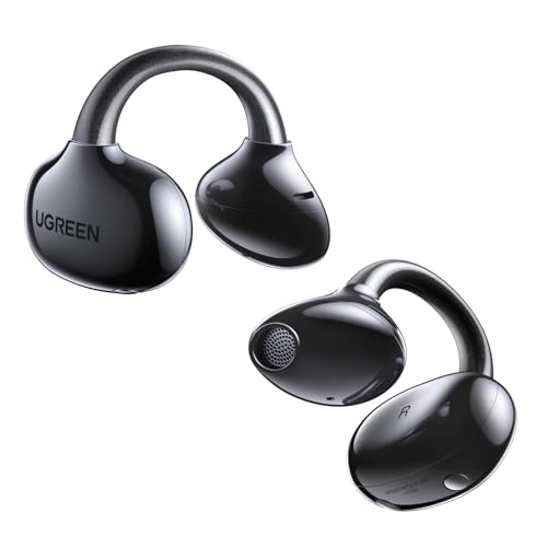 ugreen clipbuds pro kopfhörer, open ear, adaptive anc, bt 6.0, hi-res audio, bis 32 std. spielzeit, ipx5