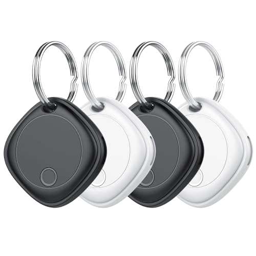Produktbild: smart tracker tag 4er pack, bluetooth schlüsselfinder kompatibel mit apple find my app
