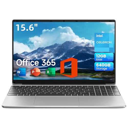 Produktbild: jumper laptop 15.6 zoll fhd, 12gb ram, 640gb rom, office 365, 5205u, typ-c, 38wh