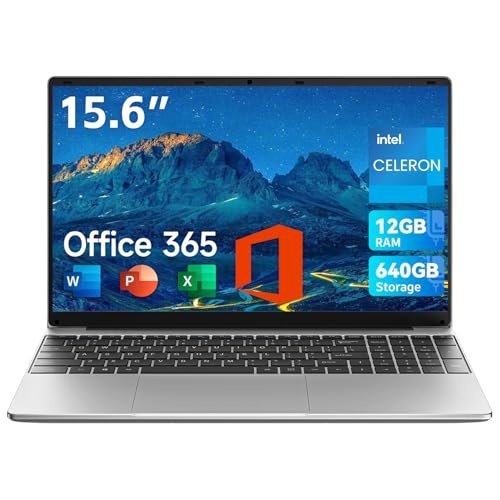 jumper laptop 15.6 zoll fhd, 12gb ram, 640gb rom, office 365, 5205u, type-c usb 3.0