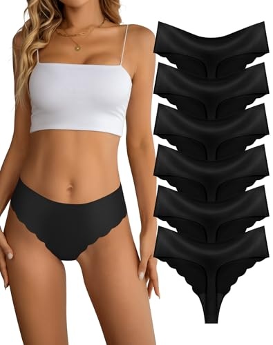 nahtloser tanga damen unterwäsche 6er pack unsichtbare slips für frauen