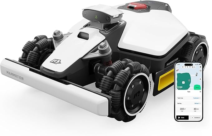 mammotion luba mini AWD 1500 mähroboter ohne kabel, auto-kartierung, 1500m, 4G