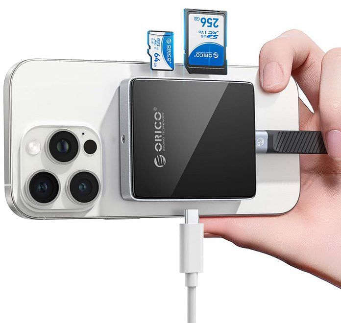 orico magnetischer kartenleser und m.2 ssd gehäuse für 23,99 statt 40