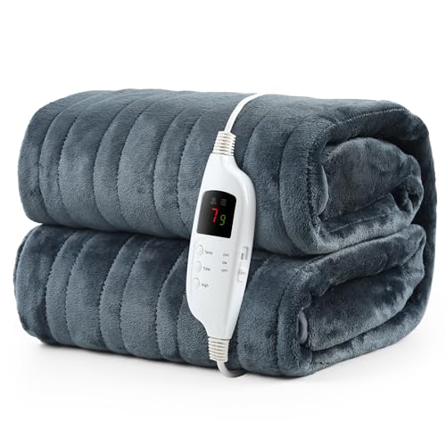 evajoy heizdecke elektrisch 180x130cm mit 7 heizstufen und 9h timer Waschbar