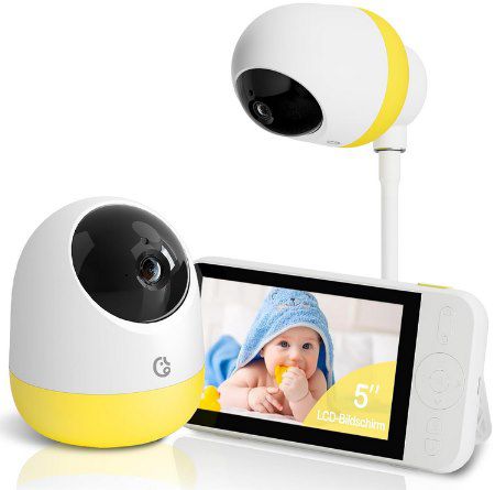 babyphone mit kamera ohne wlan, Ellie Baby Pro, für 79,99 (statt 100)
