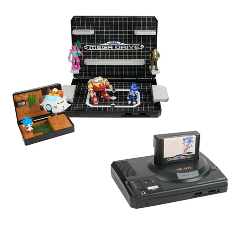 sega megadrive diorama miniatur spielkonsole sammlerstück 80er jahre