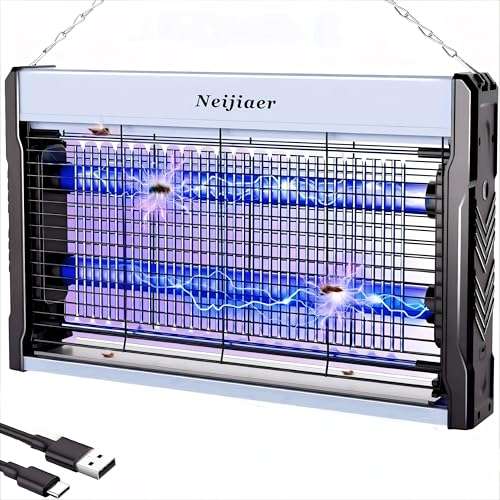 mückenlampe neijiaer 3200 v, uv, elektrisch, wandmontage, usb-stromversorgung, sicherheitsdesign