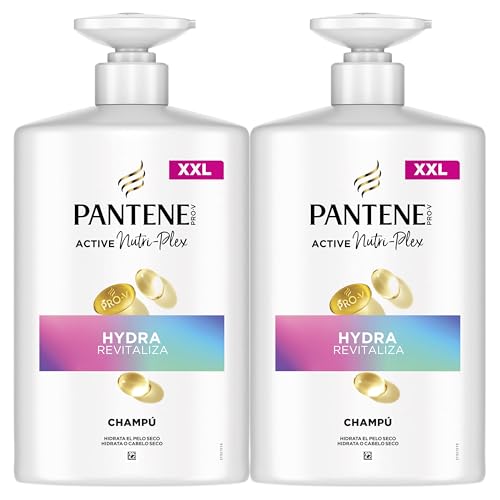 pantene pro-v shampoo 2 x 1000 ml für normales und trockenes haar, nährt, ohne mineralöle