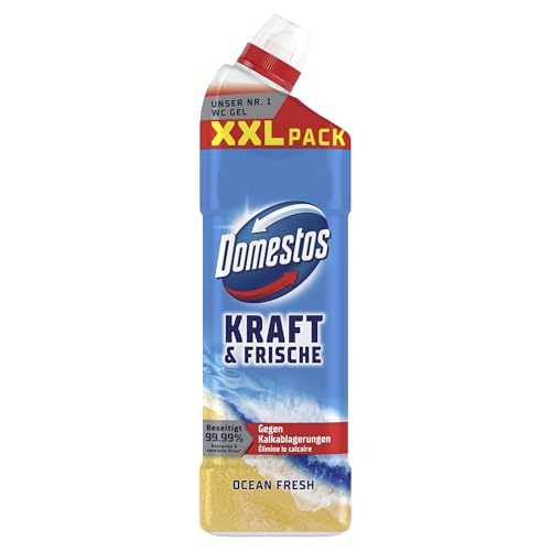 Domestos WC-Gel ocean fresh 1,0 L - kraftvolle Reinigung und Frische