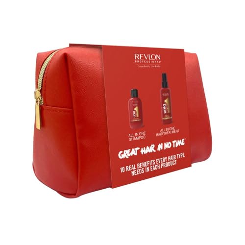 REVLON PROFESSIONAL UniqOne Pflege-Set: Hair Treatment Classic, Anti Frizz Spray, Shampoo