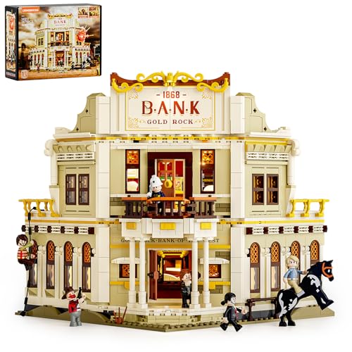 Produktbild: Western Bank Heist 14013 - Lumibricks GoBricks mit Beleuchtung, 2.875 Teile