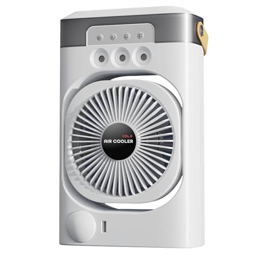 desktop lüfter 26x16 cm luftkühler 120-grad befeuchter 3 nebeleinstellungen leise